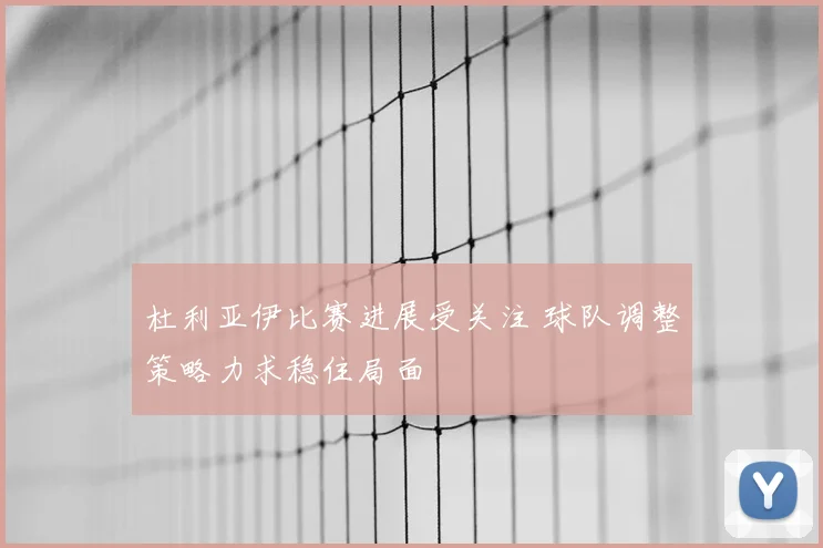 杜利亚伊比赛进展受关注 球队调整策略力求稳住局面